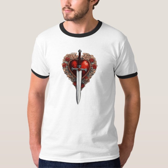 Camiseta Clásico Cupid Heart Tee (Anverso)