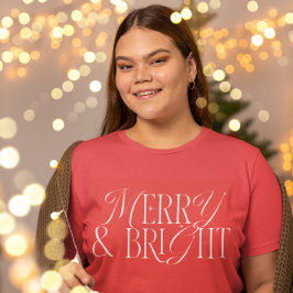 Camiseta Clásico de amarre y brillante