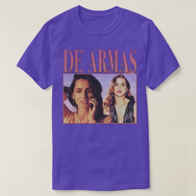 Camiseta Clásico de Ana de Armas (Diseño del anverso)