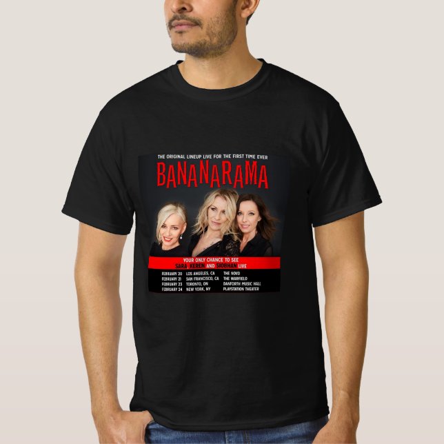 Camiseta Clásico de Bananarama (Anverso)