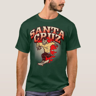 Camiseta Clásico de California Skater Santa Cruz