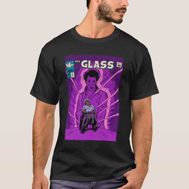 Camiseta Clásico de cómic de Mr Glass (Anverso)