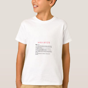 Camiseta Clásico de definición de Bestie de trabajo