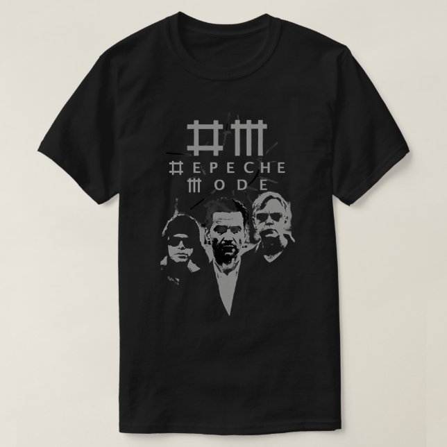 Camiseta Clásico de Depechemode (Diseño del anverso)