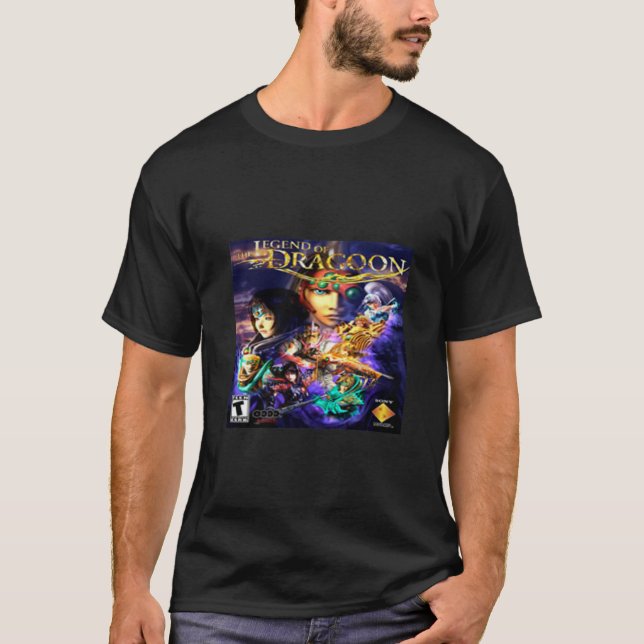 Camiseta Clásico de Dragoon psx (Anverso)