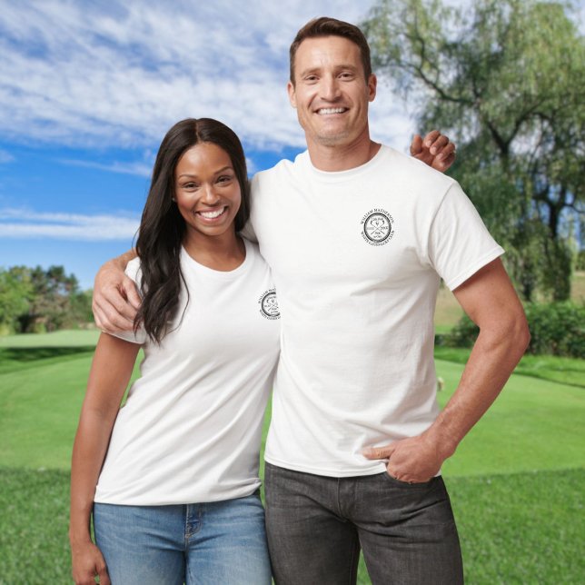 Camiseta Clásico de Golf Hole in One Personalizado (Hole in One Classic Golf Personalised T-Shirt)