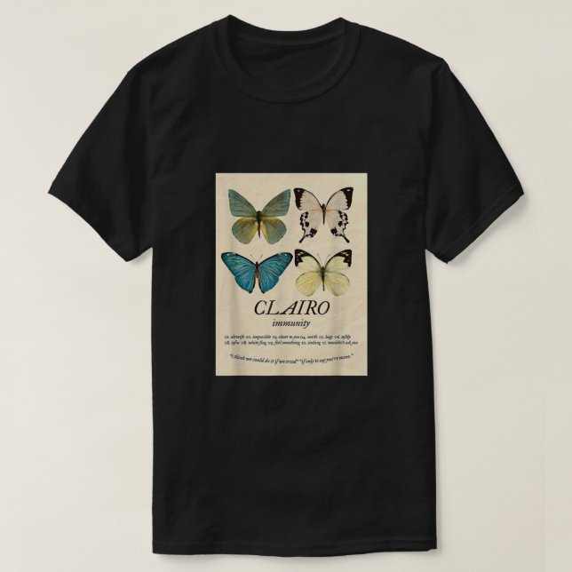 Camiseta Clásico de inmunidad de Clairo (Diseño del anverso)