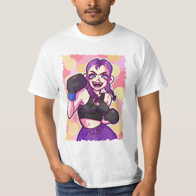 Camiseta Clásico de Justaminx (Anverso)