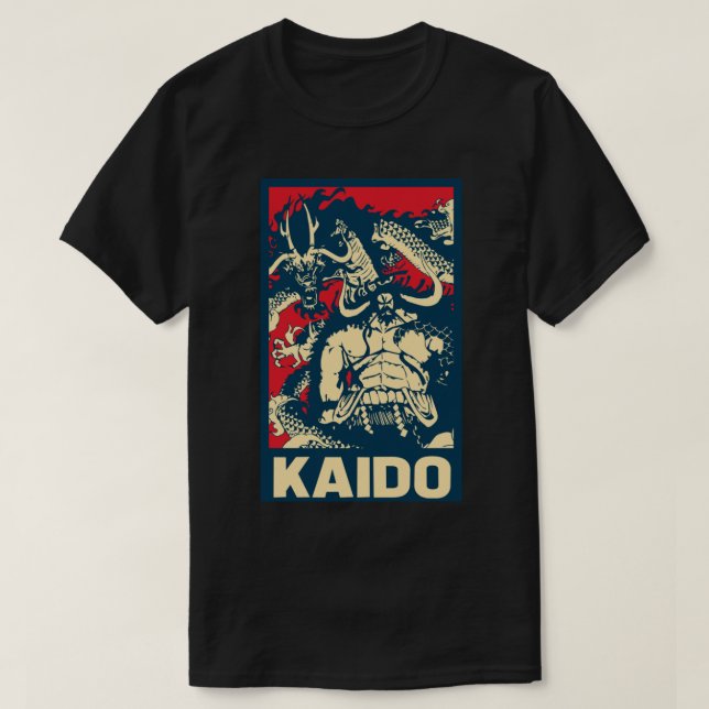 Camiseta Clásico de Kaido (2 formas) (Diseño del anverso)