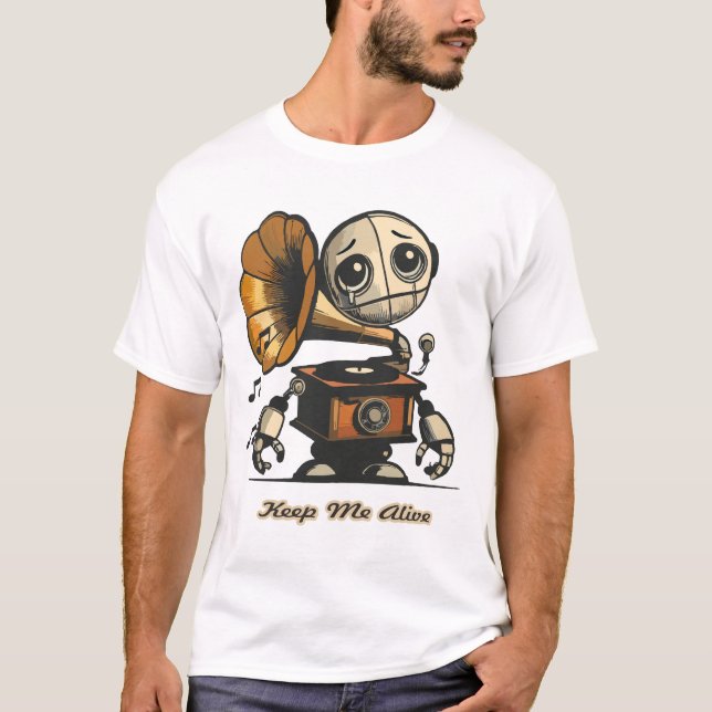 Camiseta clásico de la música (Anverso)
