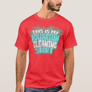 Camiseta Clásico de limpieza de acuarios TShirt