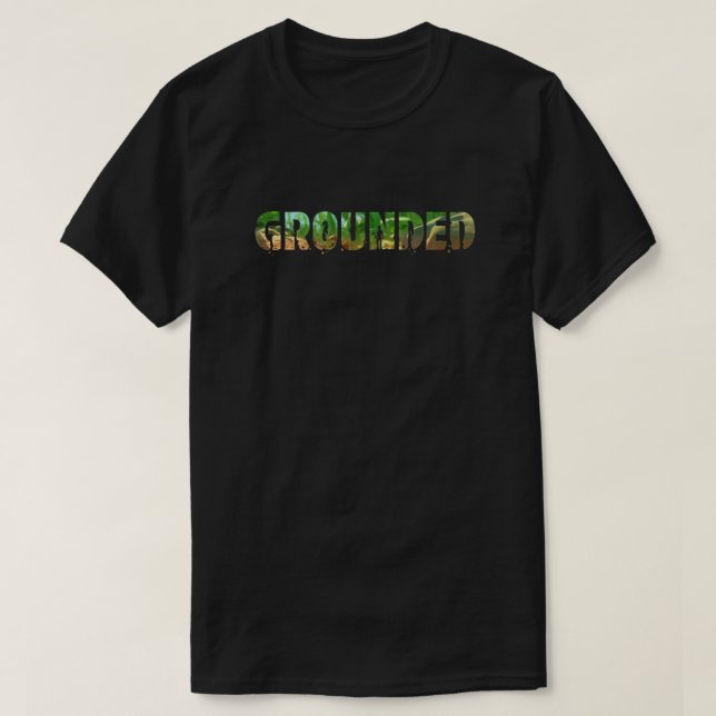 Camiseta Clásico de logotipo en tierra (Diseño del anverso)
