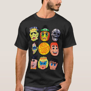 Camiseta Clásico de máscaras de Halloween de Ben Cooper