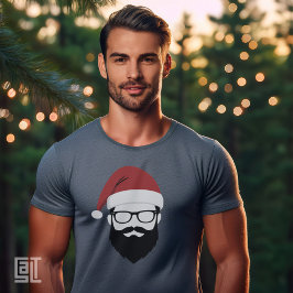 Camiseta Clásico de Navidad Big Nick Santa