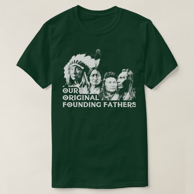 Camiseta Clásico de nuestros Padres Fundadores Originales (Diseño del anverso)