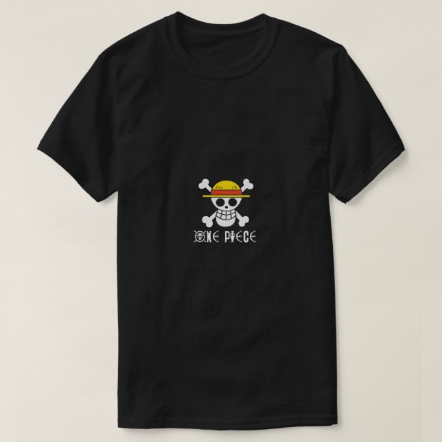 Camiseta Clásico de One Piece Strawhat (Diseño del anverso)