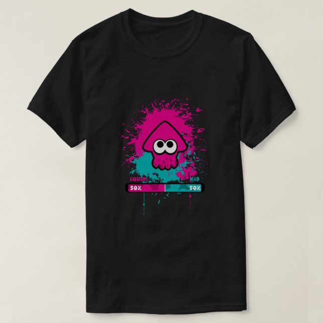 Camiseta Clásico de pelotón infantil o calamar (Diseño del anverso)