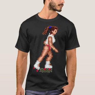 Camiseta Clásico de Pixel Skate de los Juegos de California