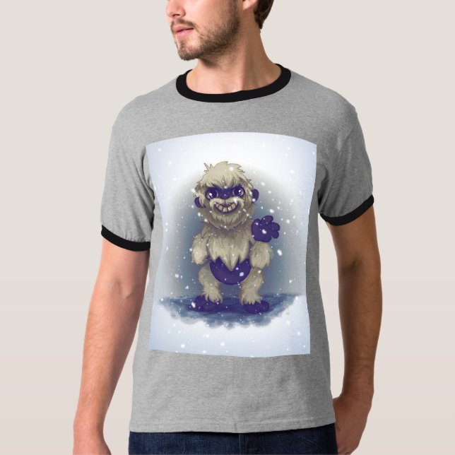 Camiseta Clásico de Snowman  (Anverso)