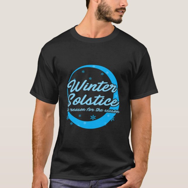 Camiseta Clásico de solsticio de invierno (Anverso)