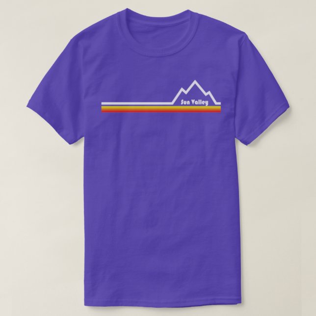 Camiseta Clásico de Sun Valley Idaho (Diseño del anverso)