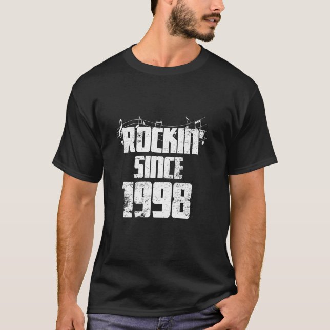 Camiseta Clásico del Cumpleaños desde 1998 (Anverso)