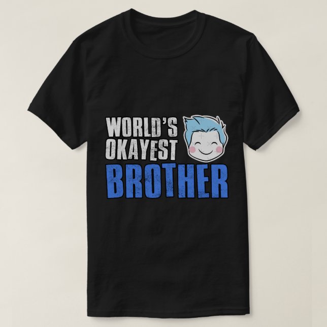 Camiseta Clásico del hermano más Okayest del mundo(6) (Diseño del anverso)
