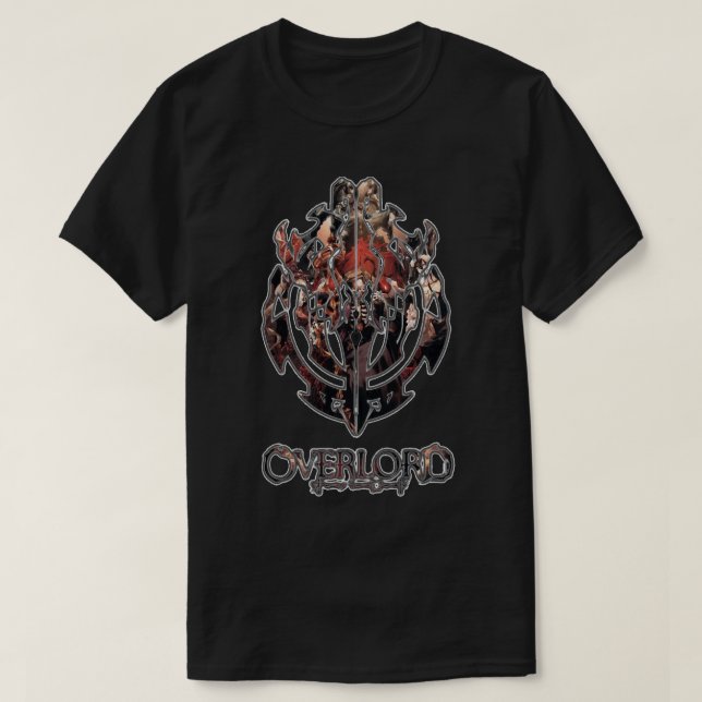 Camiseta Clásico del logotipo de Overlord Nazarick      (Diseño del anverso)