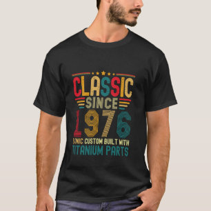 Camiseta Clásico desde 1976 Vintage 48th Birthday Men Titan