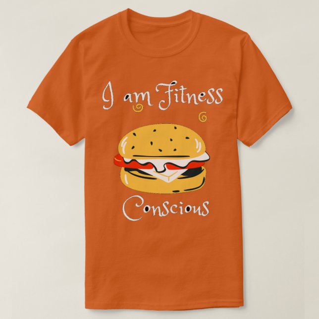 Camiseta Clásico divertido de fitness (Diseño del anverso)