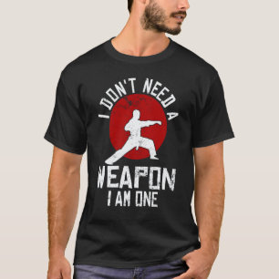 Camiseta Clásico Divertido Karate Para Hombres Mujeres Kara