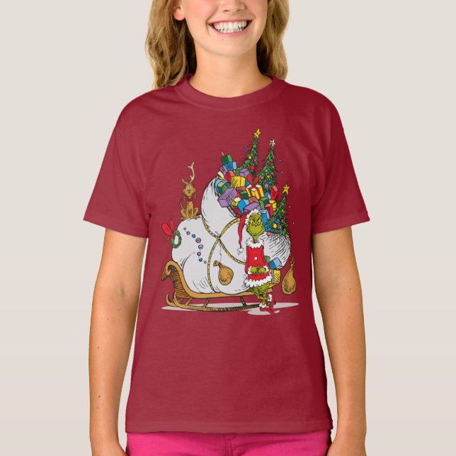 Camiseta Clásico El Grinch | El Slei Grinch & Max Runaway (Anverso)