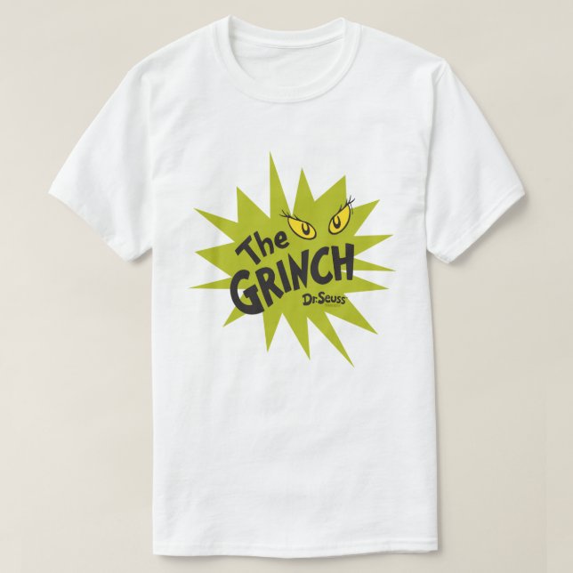 Camiseta Clásico El Grinch | Starburst verde (Diseño del anverso)