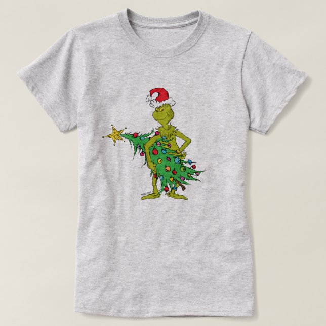 Camiseta Clásico El Grinch | Travieso (Diseño del anverso)