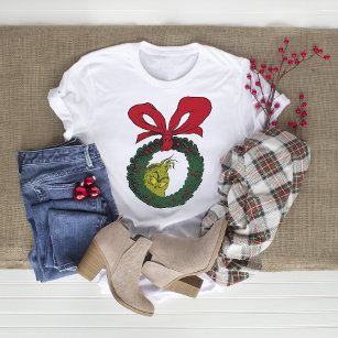 Camiseta Clásico El Grinch | Wreath Navidades