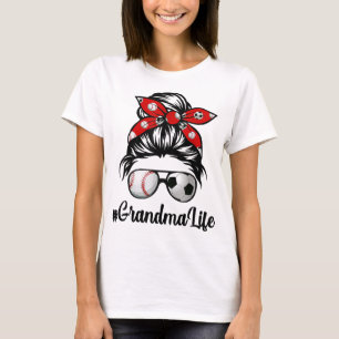 Camiseta Clásico equipo de fútbol de vida de la abuela deso