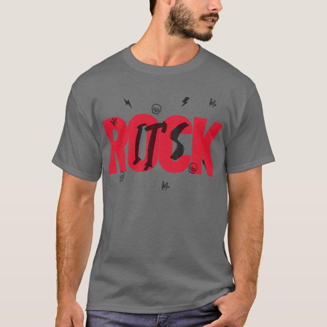 Camiseta Clásico Es Rock (Anverso)