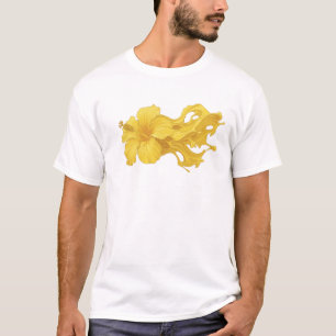 Camiseta Clásico FLOR ABSTRACTA Diseño Gráfico