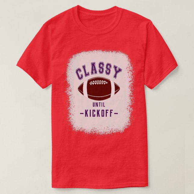 Camiseta Clásico hasta el inicio del juego Deportivo D de l (Diseño del anverso)