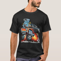 Clásico Hotrod Estilo Cincuenta Carreras de Arrast