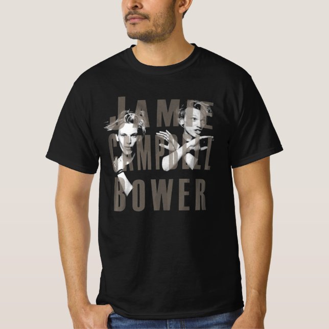 Camiseta Clásico Jamie Campbell Bower (Anverso)