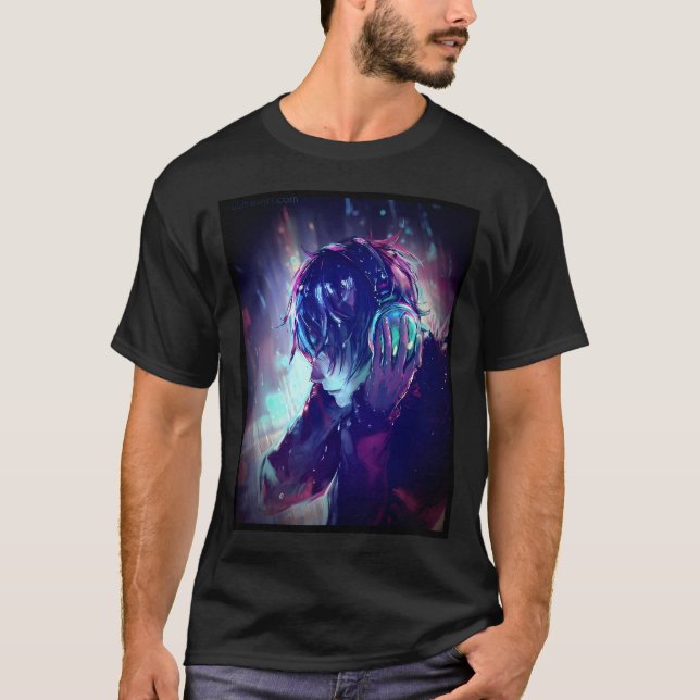 Camiseta Clásico maullar de gato  (Anverso)