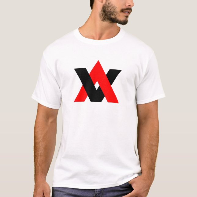 Camiseta Clásico Minimalista Letra VA (Anverso)