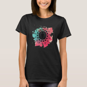 Camiseta Clásico Mood Lotus Flor Mandala Yoga Meditación G