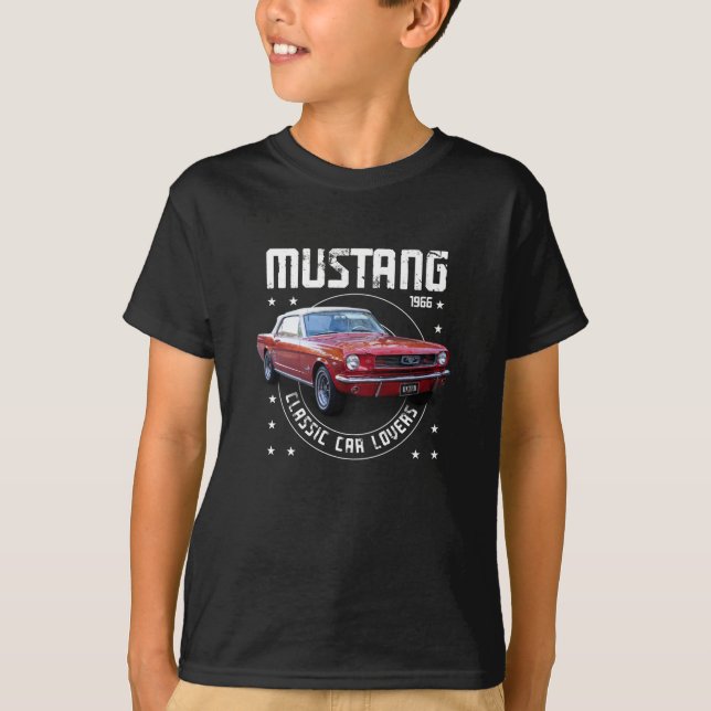 Camiseta Clásico Mustang 1966 (Anverso)