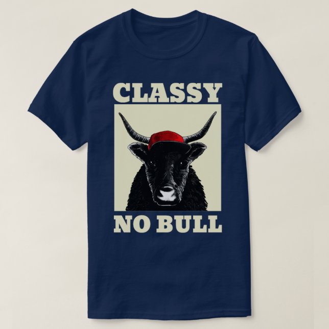Camiseta Clásico No Bull (Diseño del anverso)