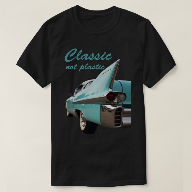 Camiseta Clásico no plástico (Diseño del anverso)