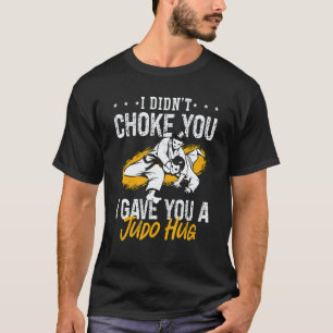 Camiseta Clásico No te Asfixié Entrenador Karate Judoka Fig