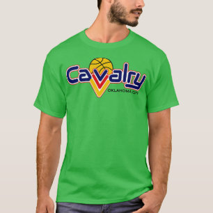 Camiseta Clásico Oklahoma City Cavalry Basketball 1990 1