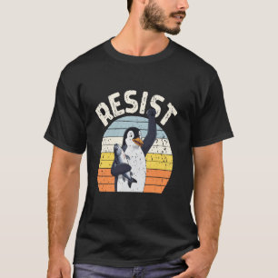 Camiseta Clásico Resista Pingüinos Activismo Apoyamos La Pl